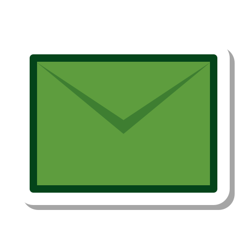 Cartoon envelope